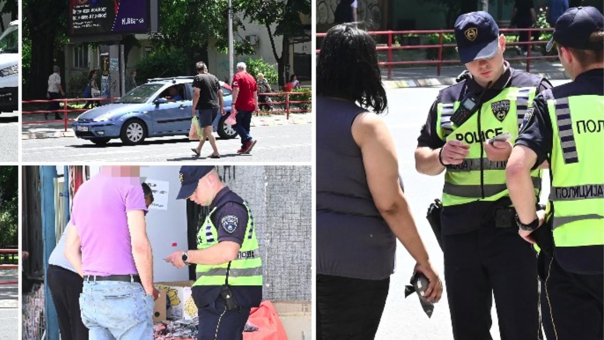 Полицијата санкционираше 166 пешаци за еден ден: Најголем дел преминувале улица надвор од пешачки премин