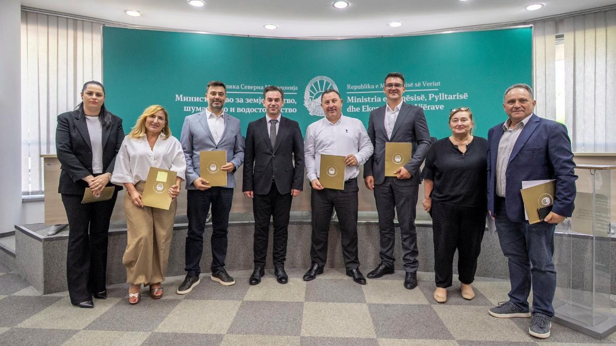 Министерството за земјоделство додели над 1,2 милиони денари за поддршка на девет локални манифестации и саеми