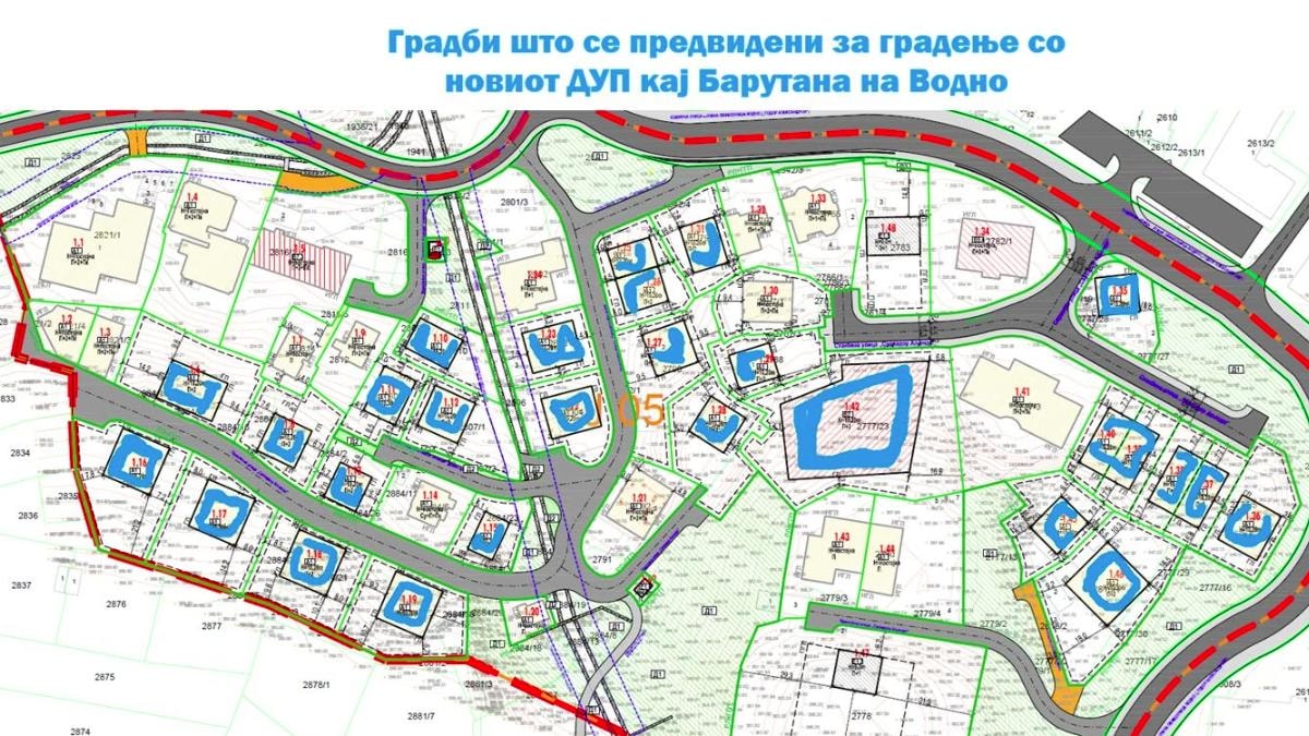 „Шанса за Центар“: Нов градежен план на Водно се заканува да предизвика опасни свлечишта над Скопје