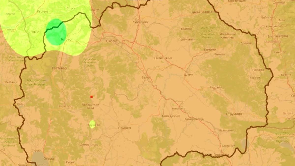 ЦУК предупредува: Речиси цела Македонија е под висок ризик од пожари на отворен простор