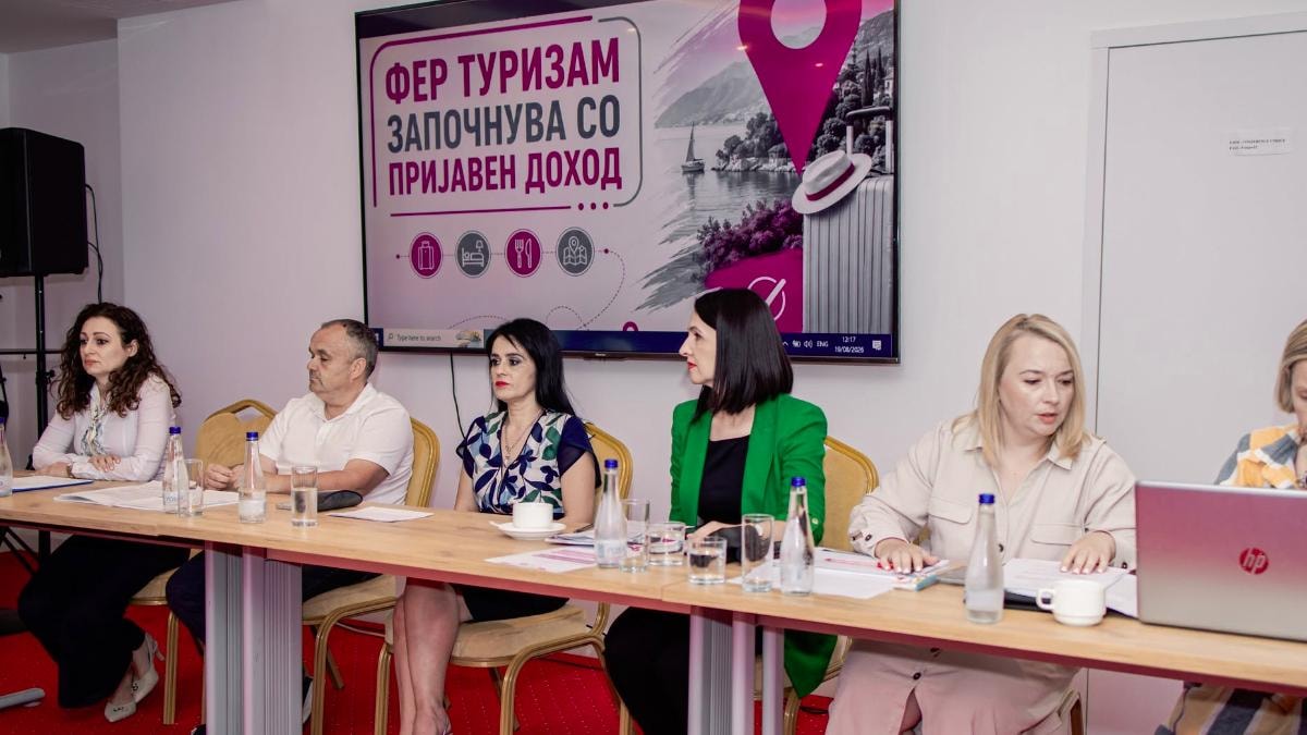 УЈП одржа работна средба во Охрид: Упатства за плаќање данок за сите издавачи на вили, апартмани и соби, хотелиери и угостители