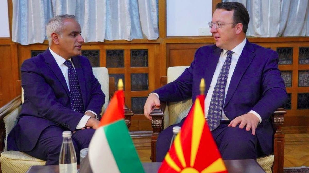 Авиолинии, туризам и инфраструктура во фокусот на разговорите меѓу Николоски и амбасадорот на ОАЕ