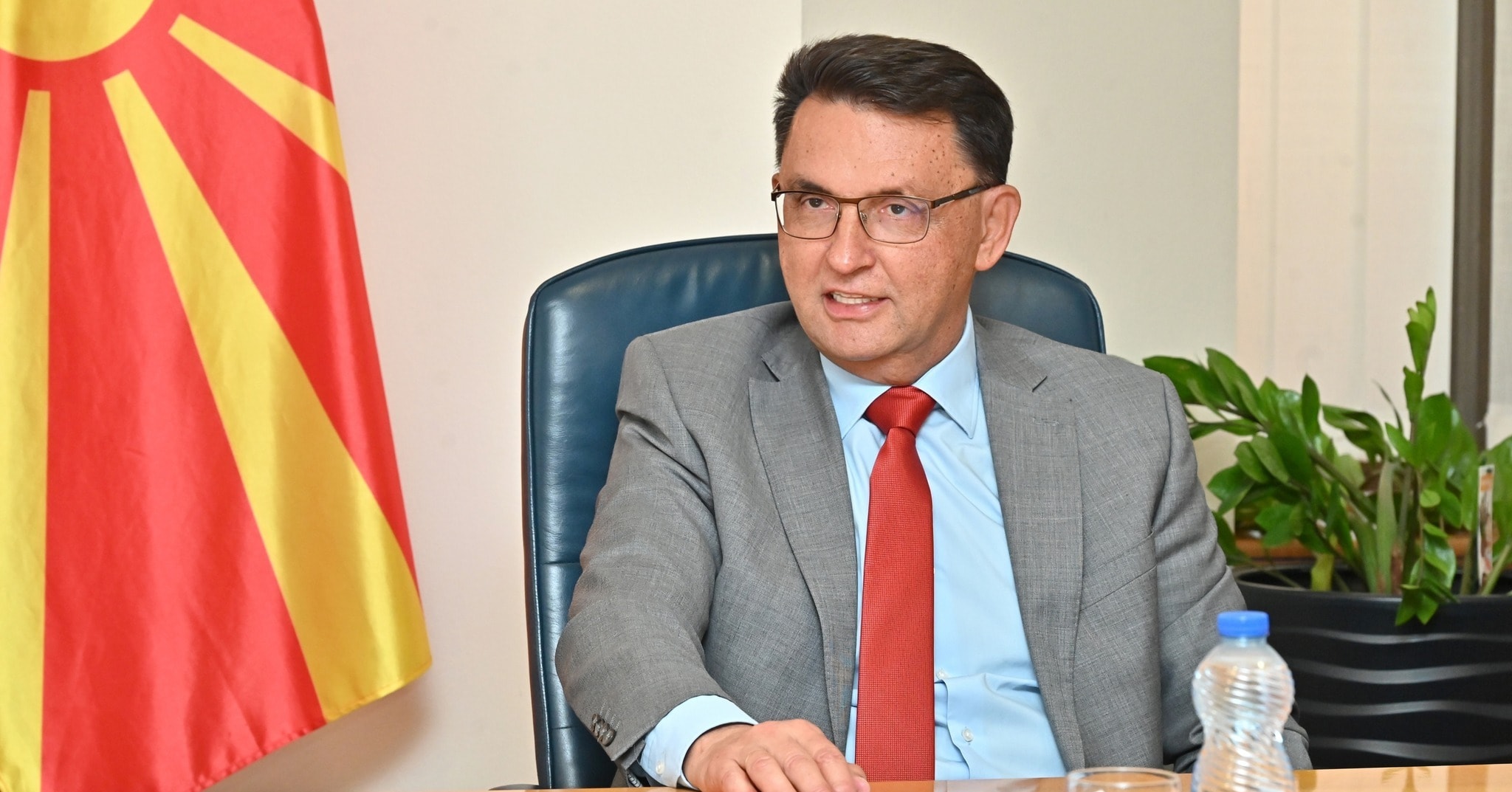 Гувернерот Славески смета дека со раст на БДП од 5 до 6% годишно, Македонија може да го стигне нивото на ЕУ за 15 до 20 години